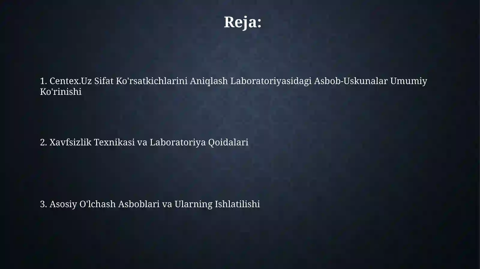 Centex.Uz Sifat Ko'rsatkichlarini Aniqlash Laboratoriyasidagi Asbob-Uskunalar Umumiy Ko'rinishi 2