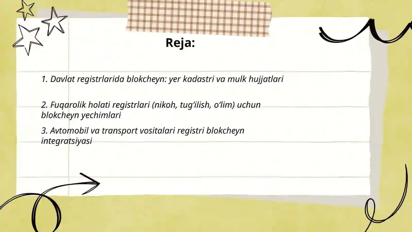 Davlat sektoridagi Blokcheyn dasturlari: registrlar, notariuslar va boshqalar. Internetdagi narsalar blokirovkasiPrognozlashda blokcheyn dasturi 2