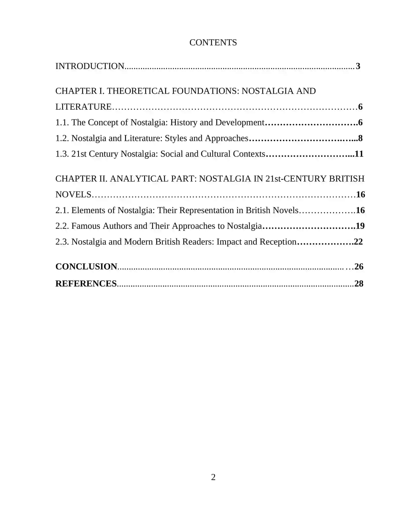 Reimagining the past:The role of Nostalgiya in 21st- Century British Novels 2