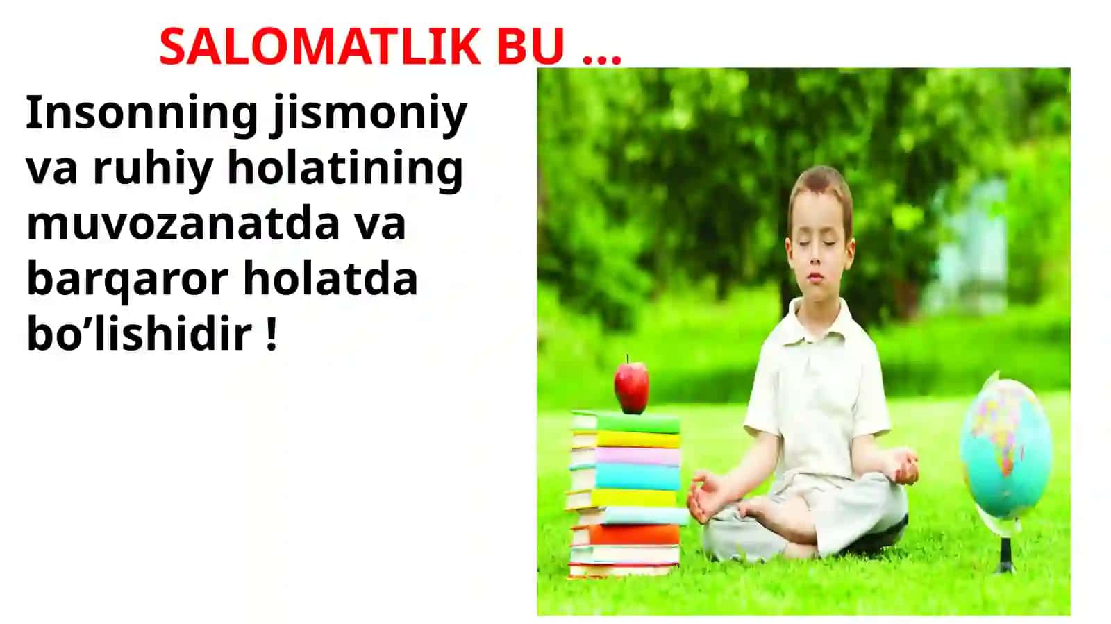 Psixologiyada Salomatlik tadqiqot ob’yekti sifatida 2