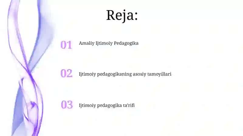 Ijtimoiy pedagogika fanining joriy erilishi 2