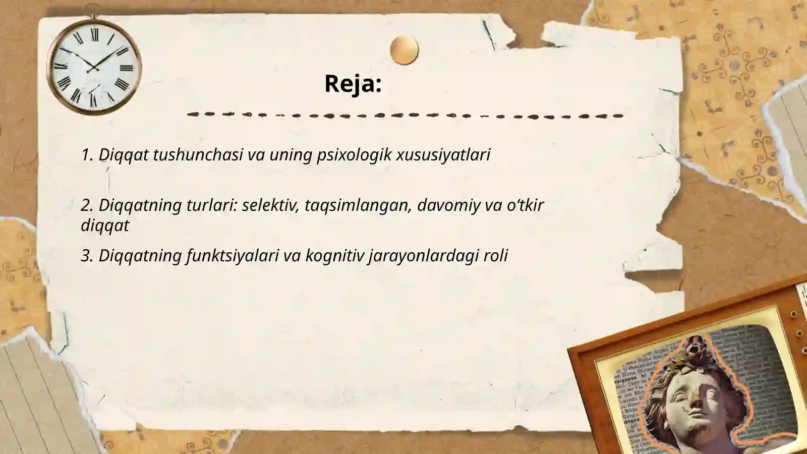 Diqqat haqida tushuncha va uning nerv-fiziologik asoslari 2