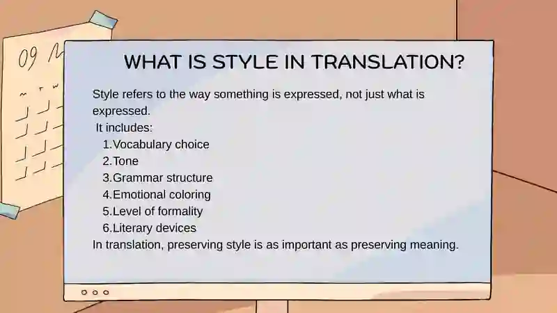 Stylistic problems of translation 2