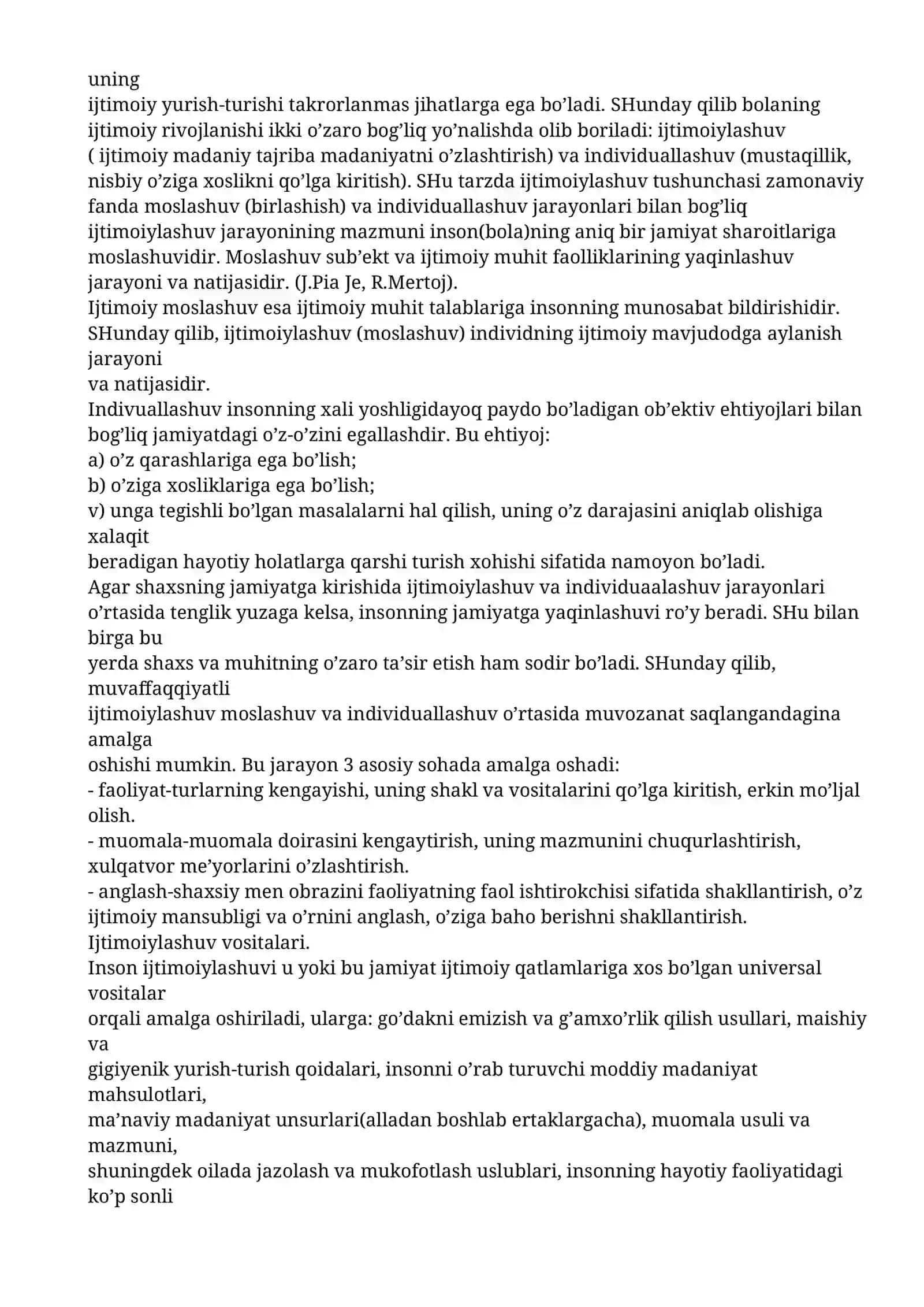 Ijtimoiylashuv omillari va vositalari 2