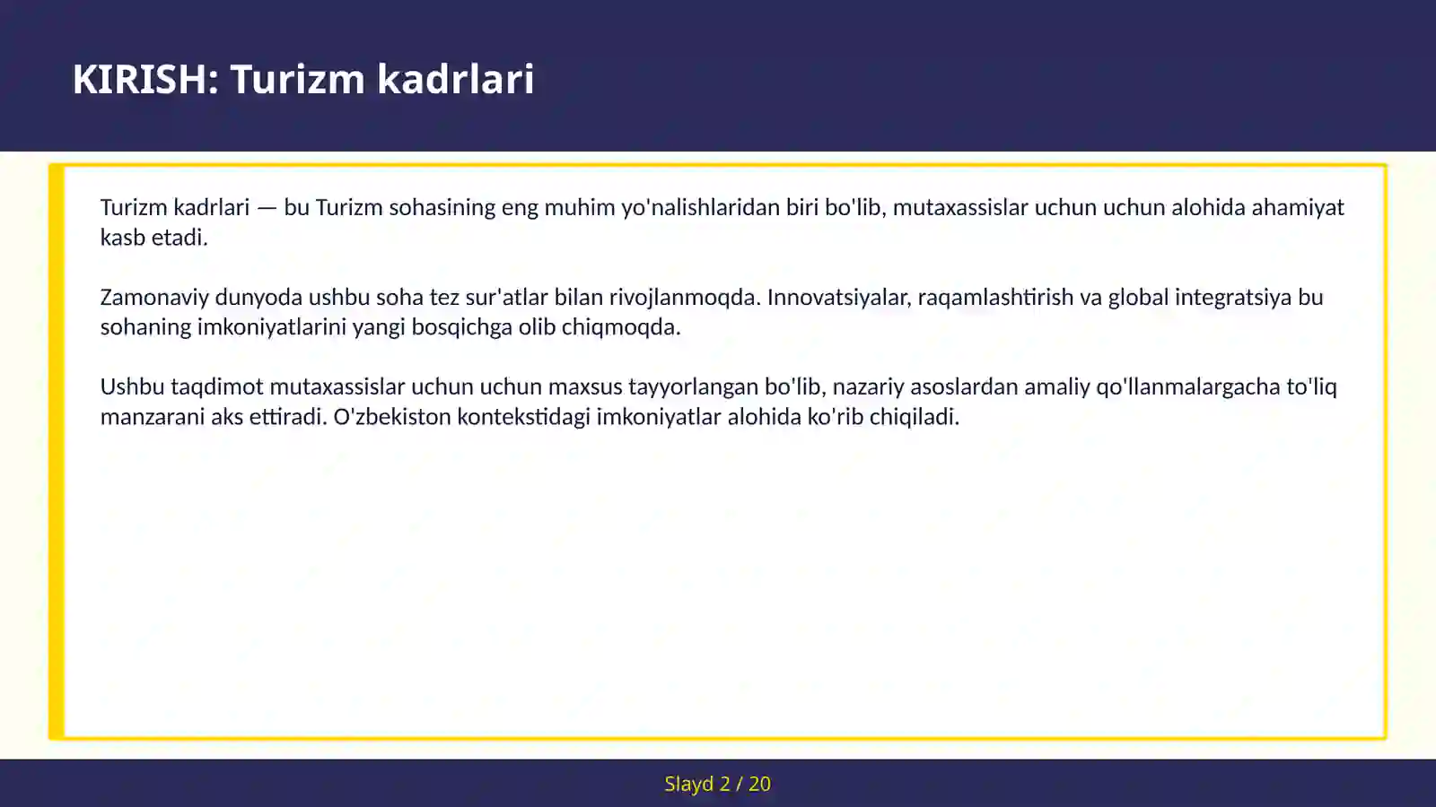 Turizm kadrlari 2
