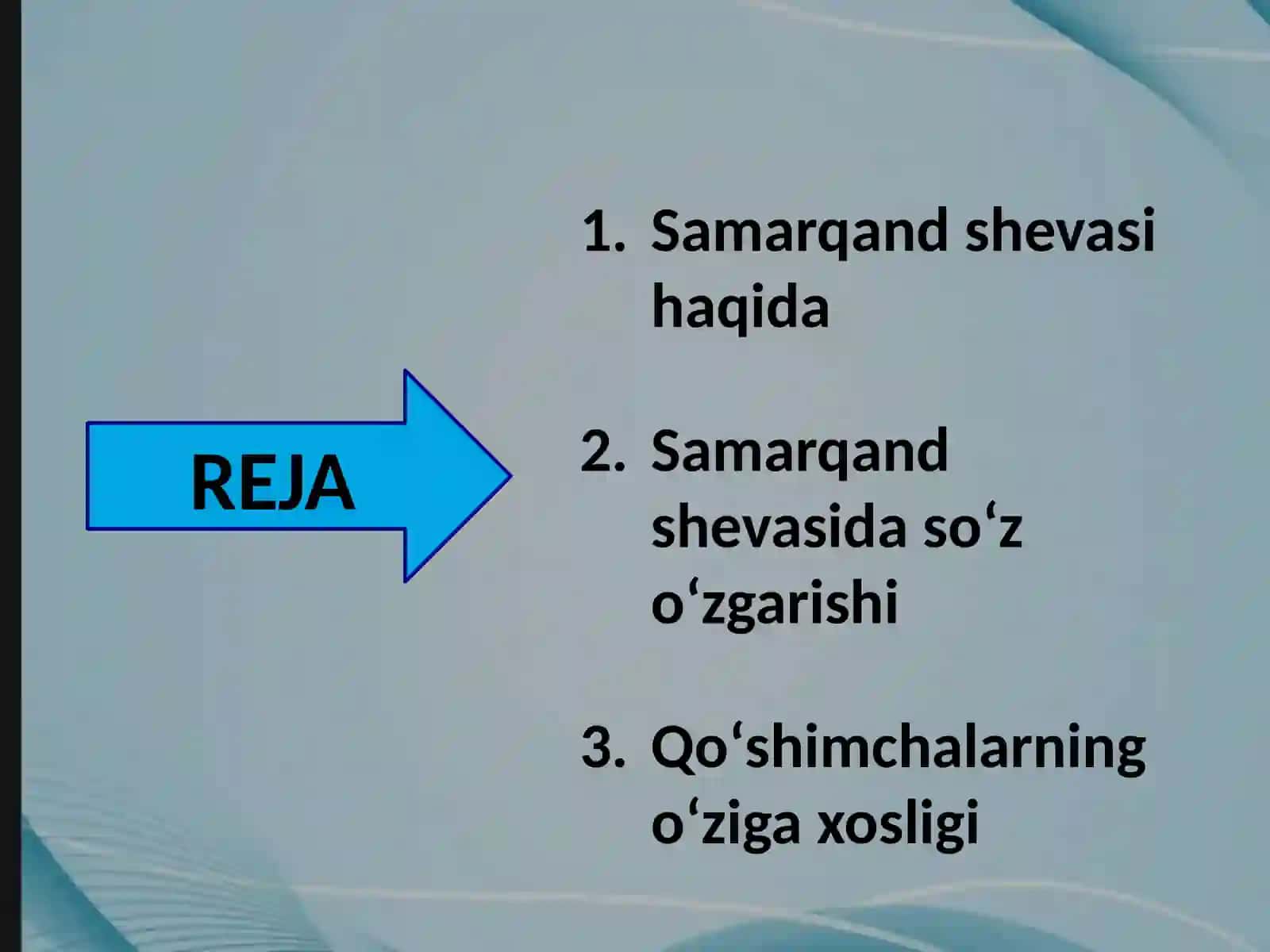 SAMARQAND SHEVASINING MORFOLOGIK XUSUSIYATLARI 2