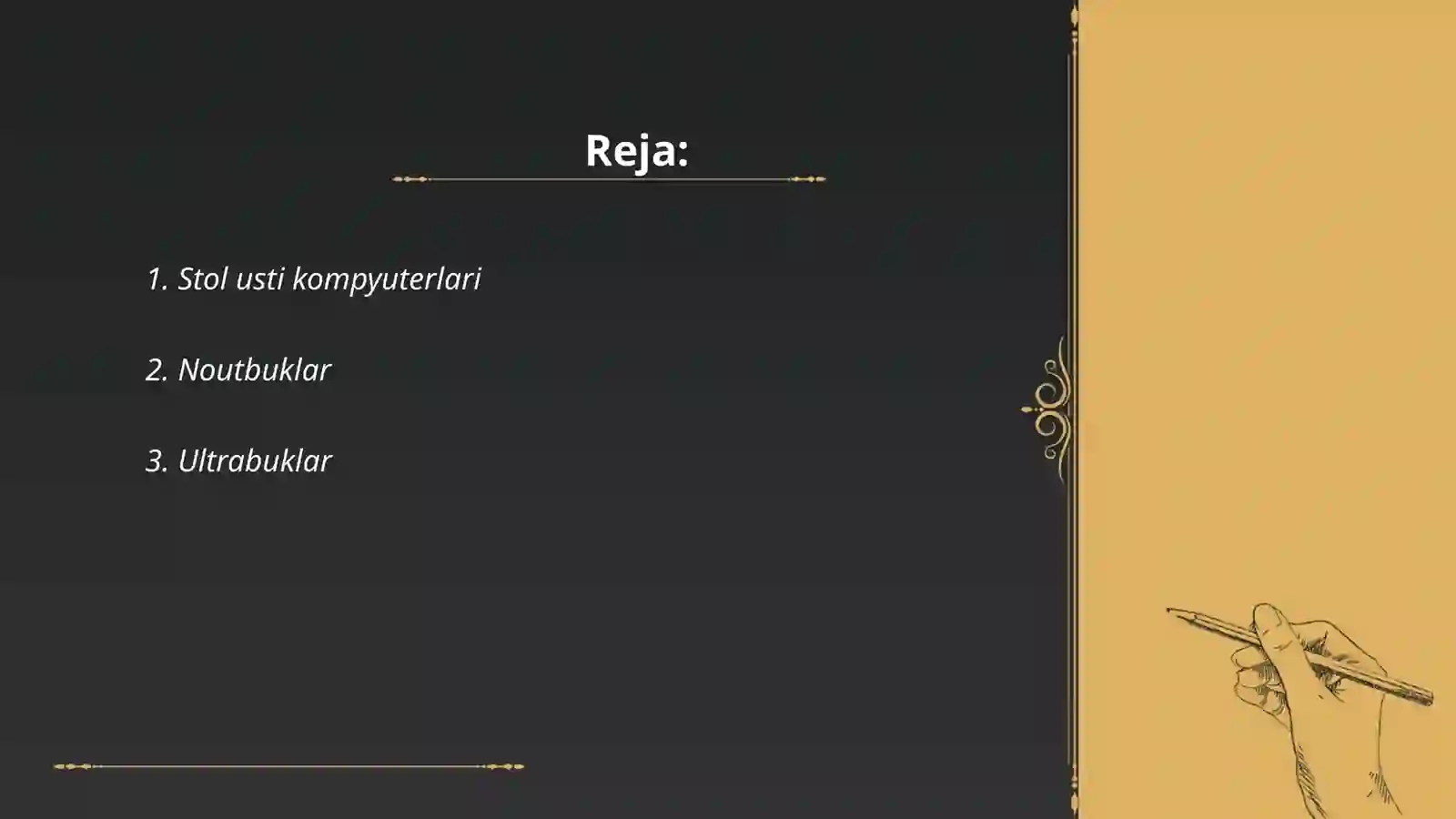 Stol usti kompyuterlari 2