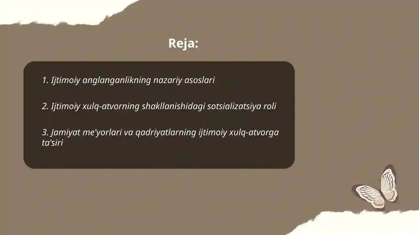 Ijtimoiy anglanganlikning nazariy asoslari 2
