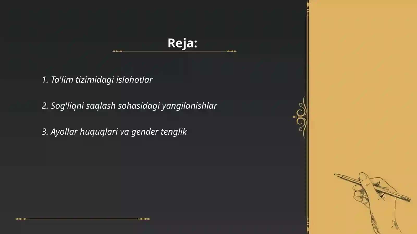 Oʻzbekiston respublikasidaki ijtimoiy oʻzgarishlar 2