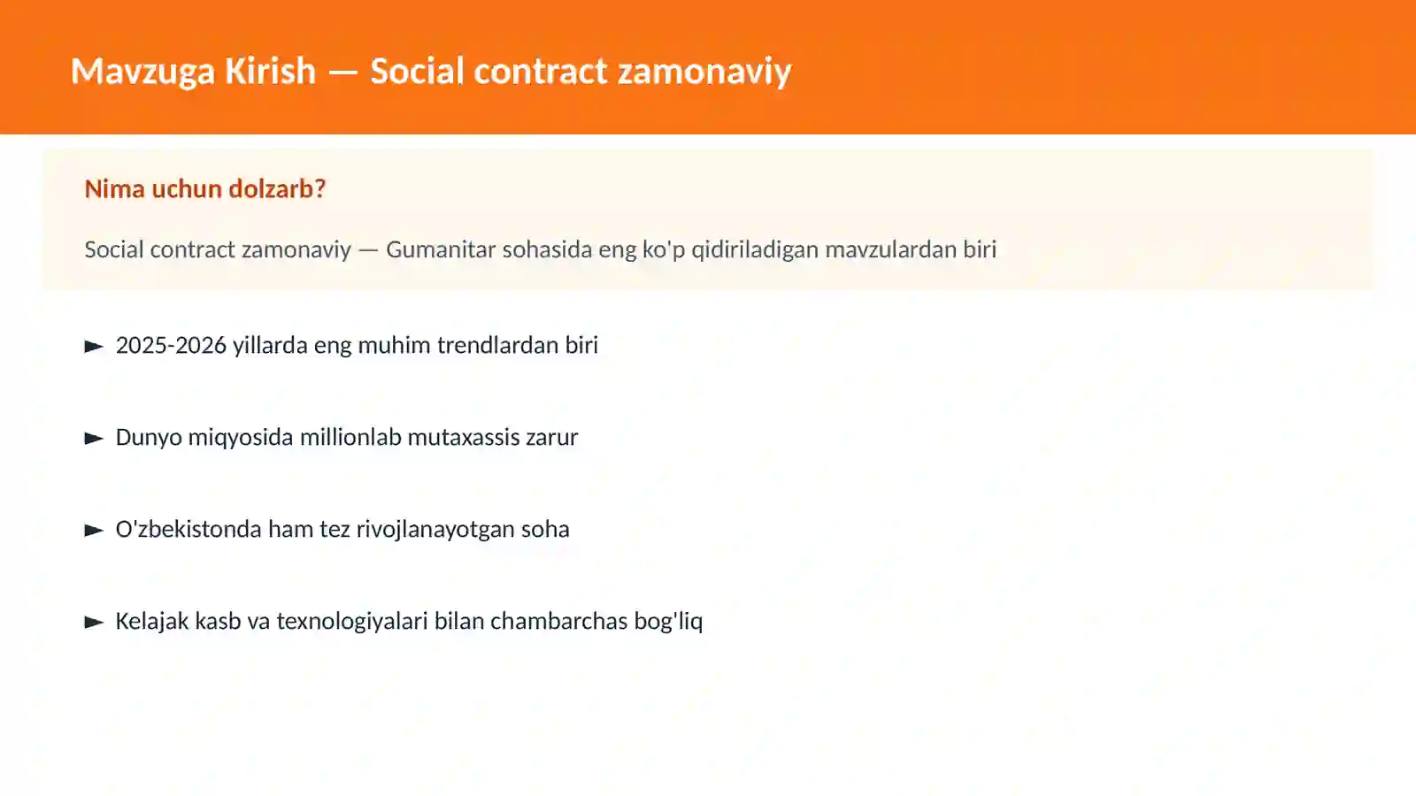 Social contract zamonaviy 2