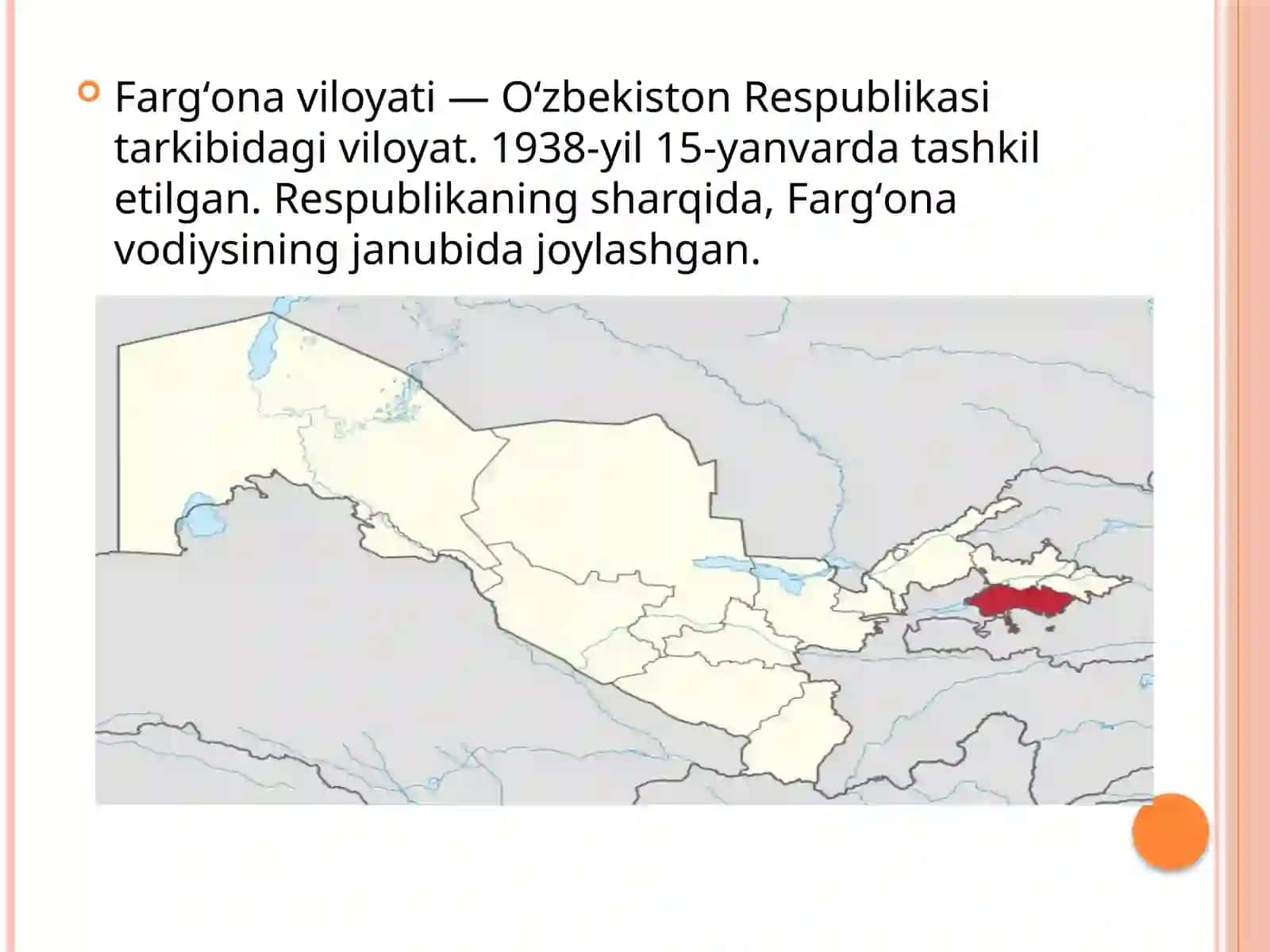 Farg’ona viloyatining qishloq xo'jaligida tiutgan o'rni va uni rivojlantirish yo'llari 2
