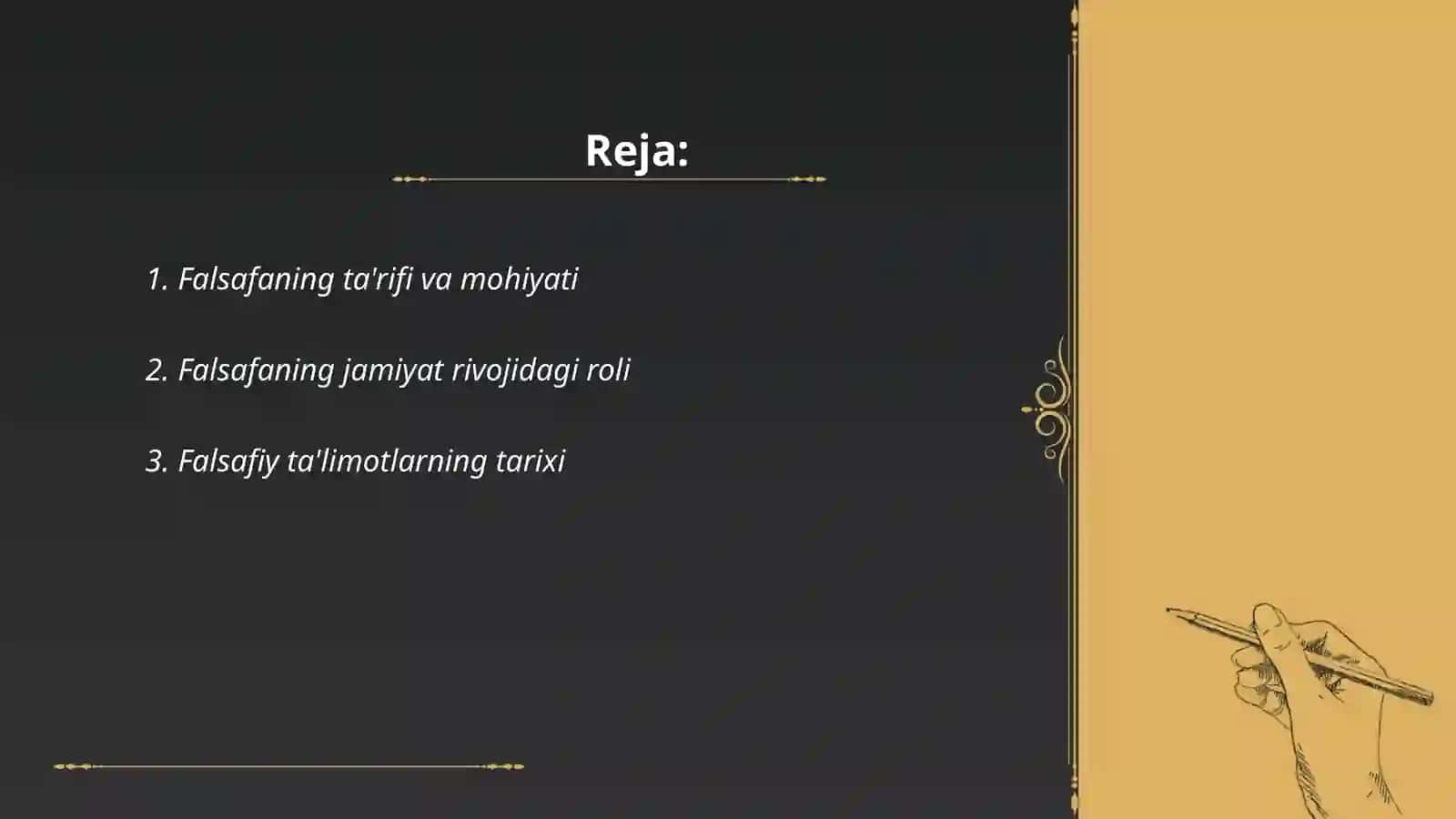 Falsafaning mohiyati va jamiyat taraqqiyotidagi oʻrni 2