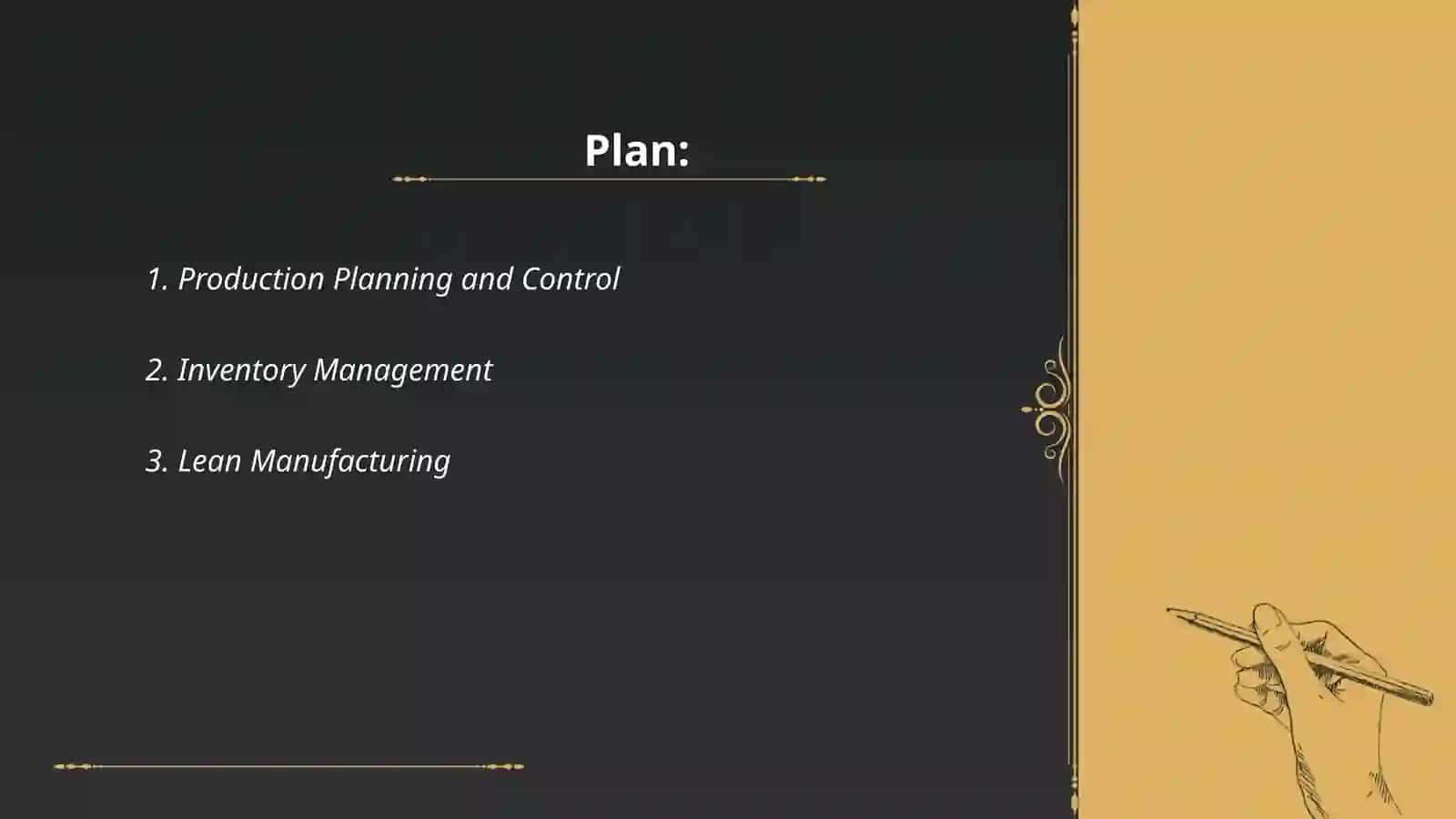 Production Planning and Control 2