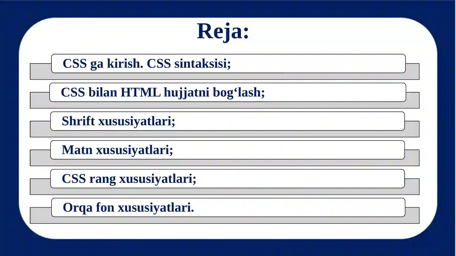 CSS asoslari 2
