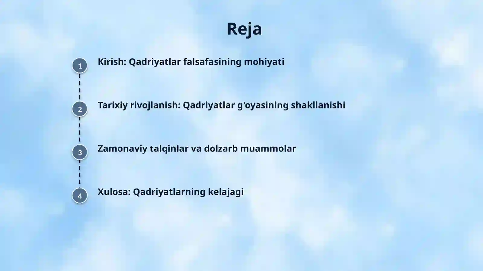 Qadriyatlar falsafasi 2