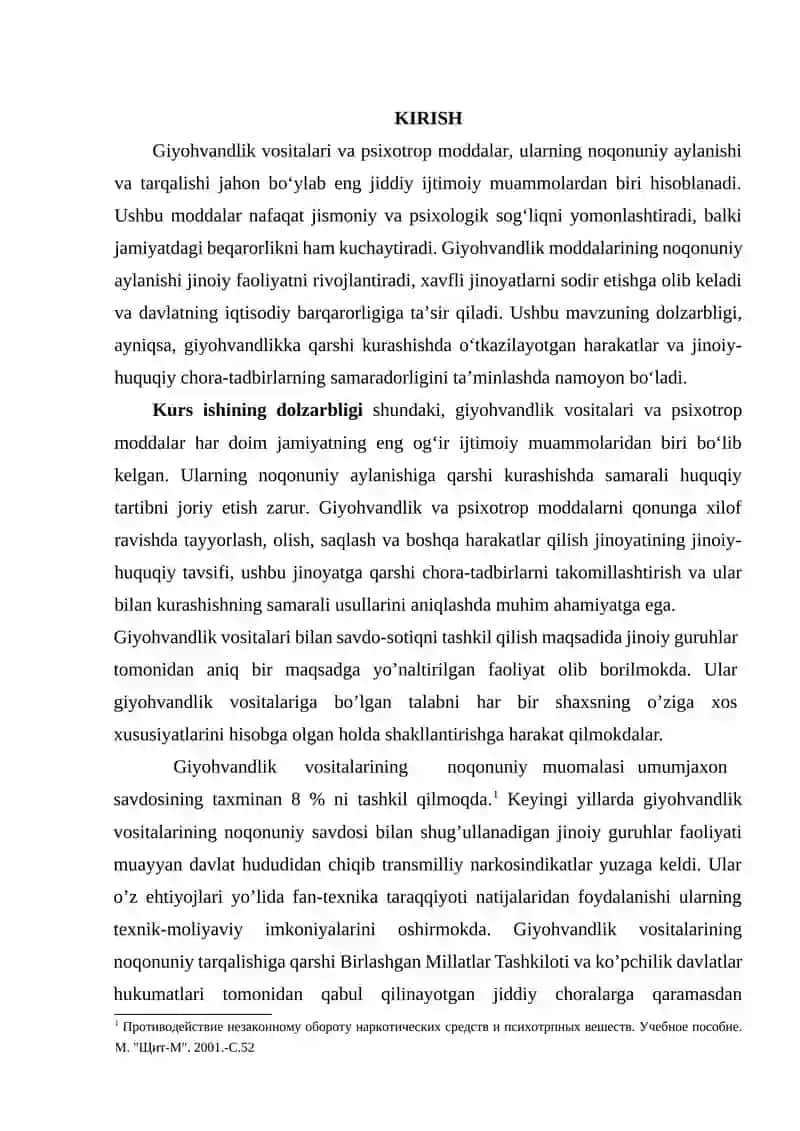 Giyohvandlik vositalari va psixotrop moddalar 2