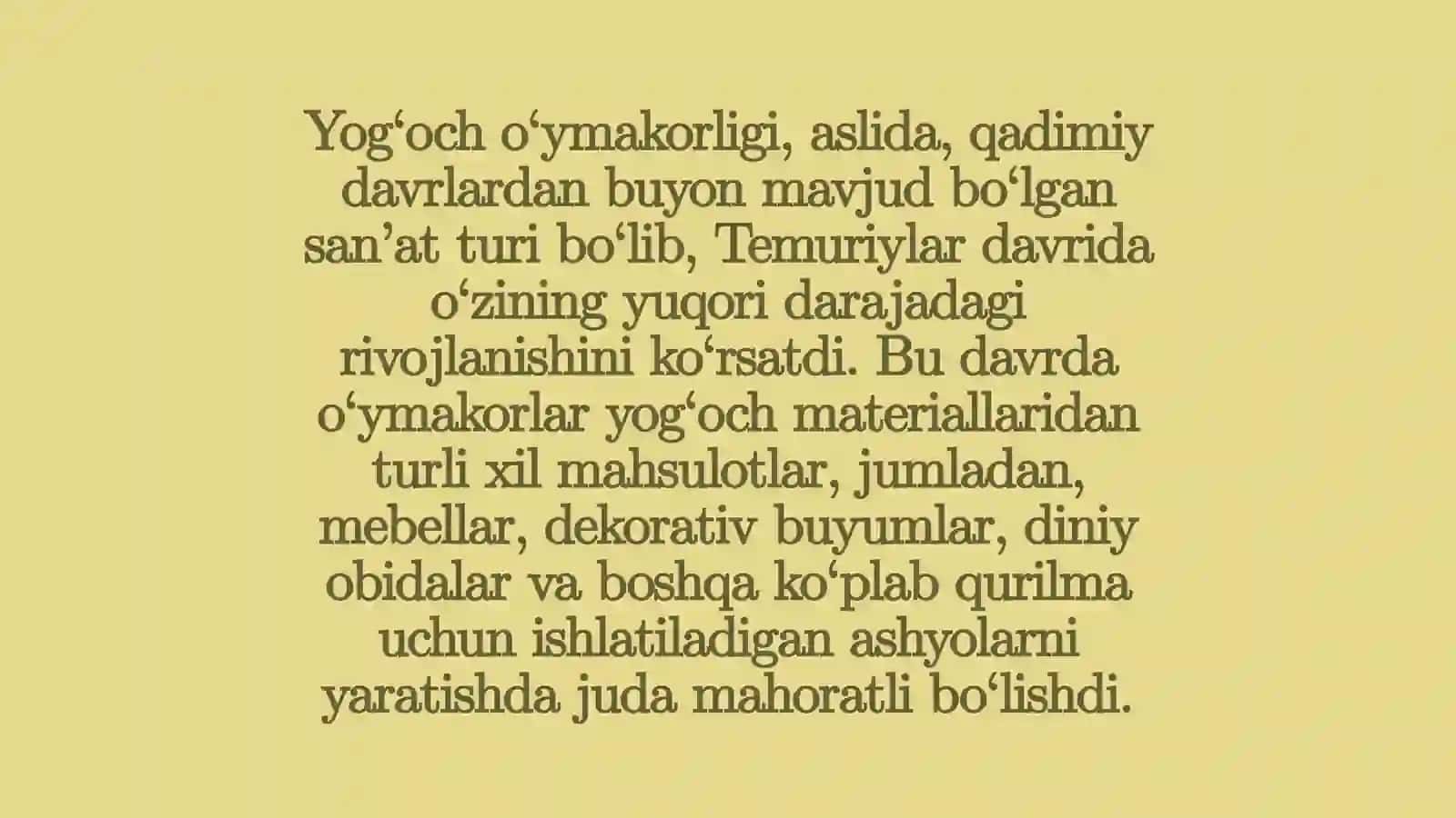 Temur va Temuriylar davri san'ati 2