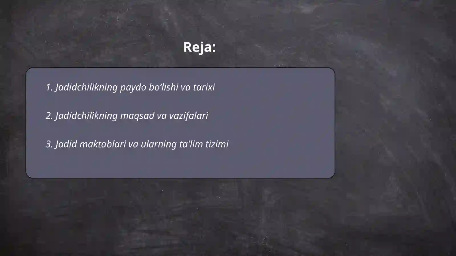 Jadidchilik 2