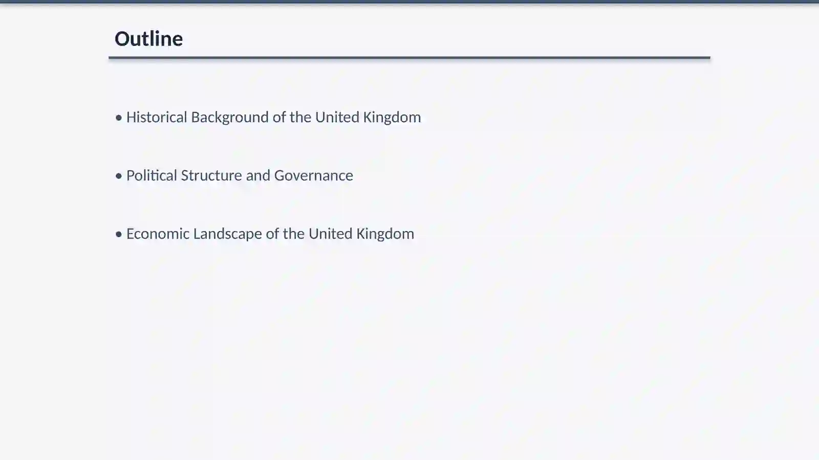 Historical Overview of the United Kingdom 2