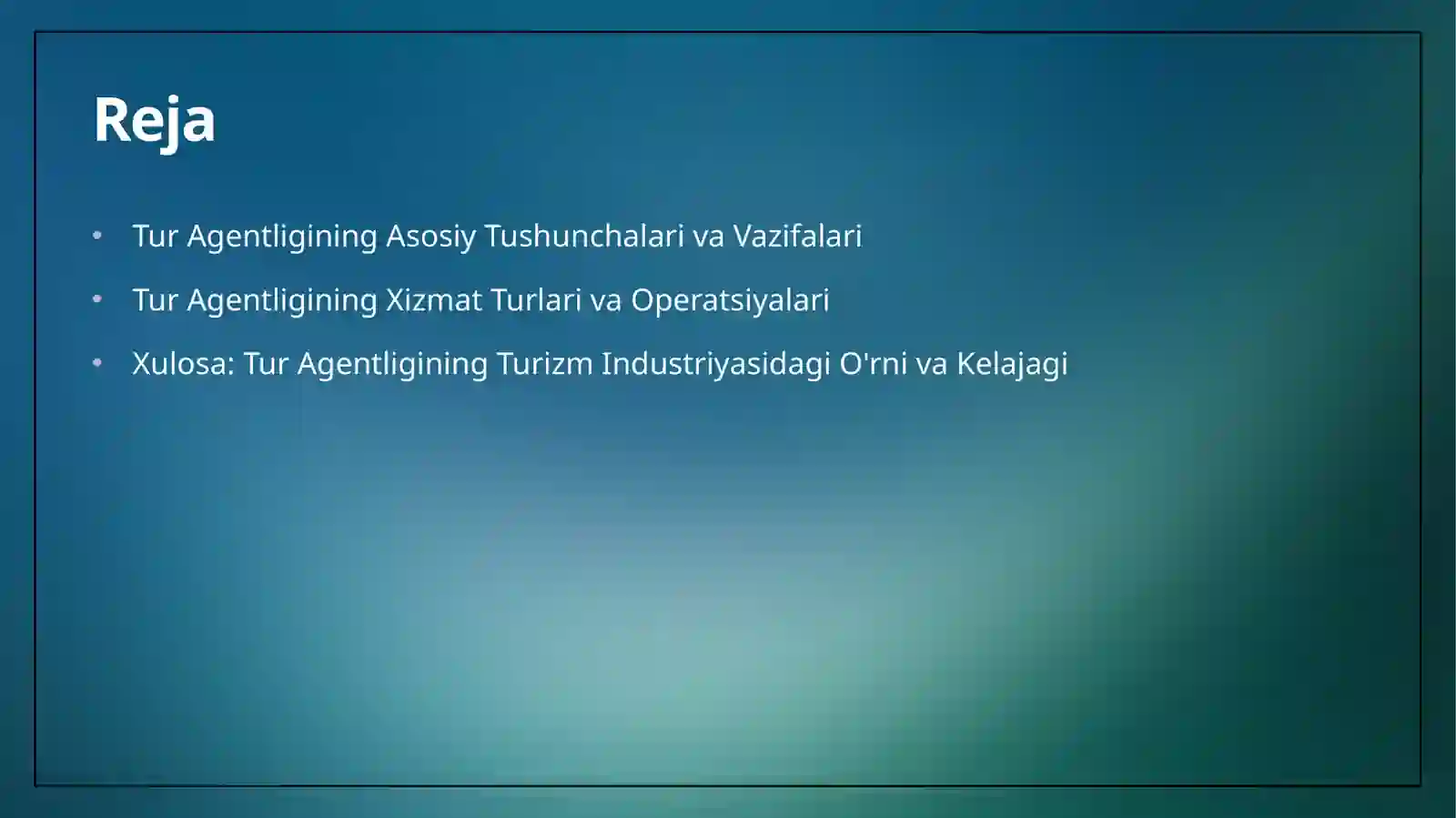 Tur agentligi 2