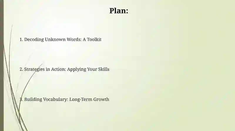 Decoding Unknown Words: A Toolkit 2