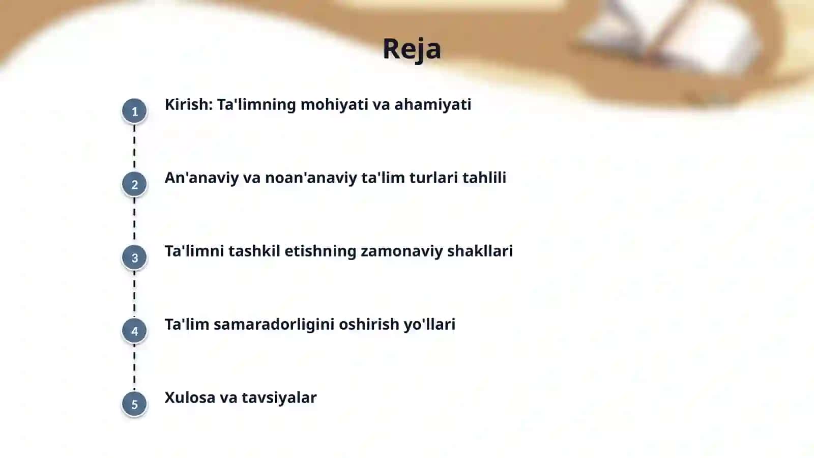 Ta'lim turlari va ta'limni tashkil etish shakllari 2