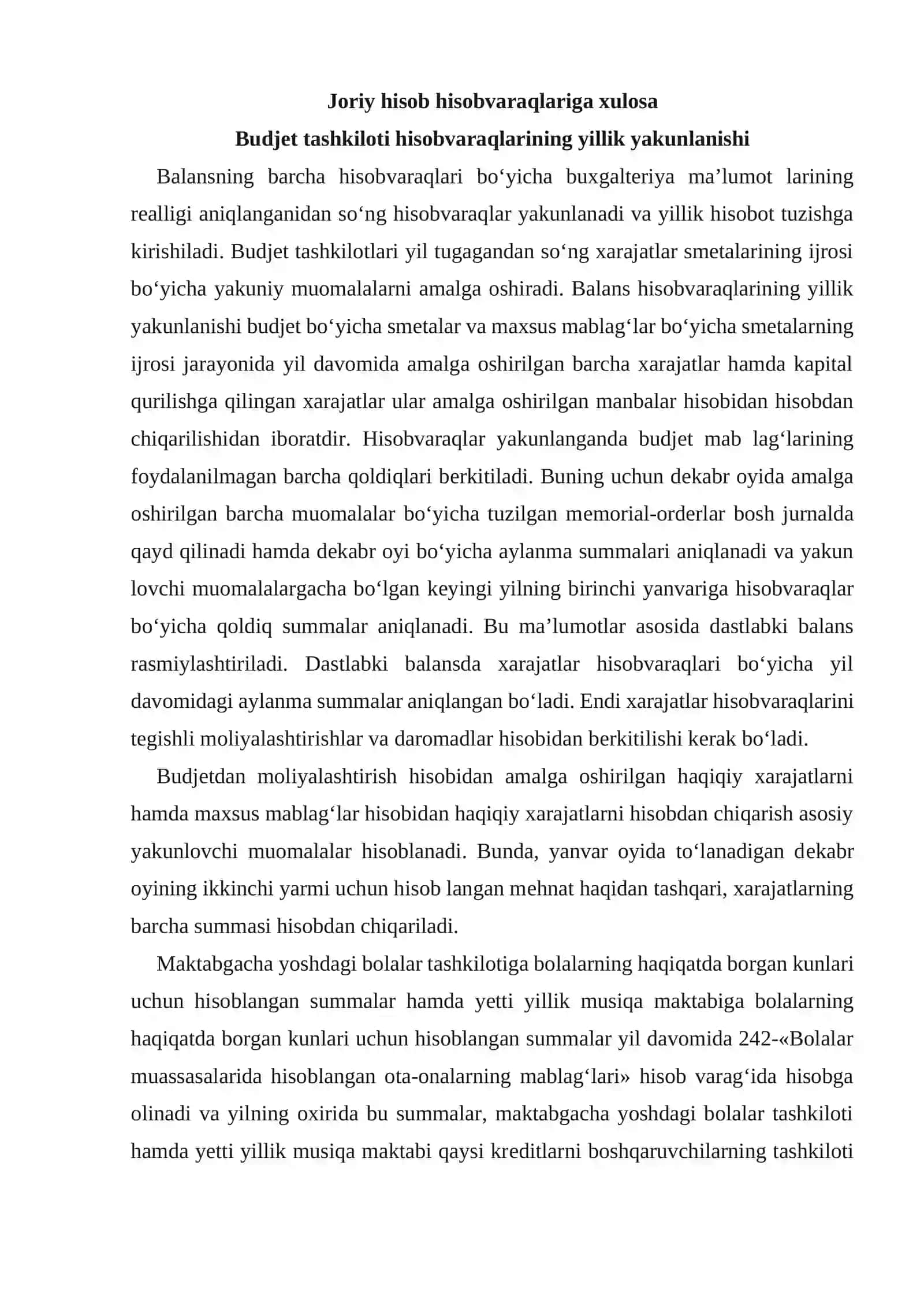 Buxgaltеriya Hisobotlari 2