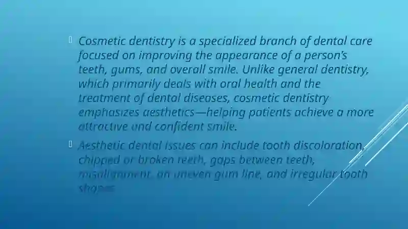 Cosmetic dentistry 2