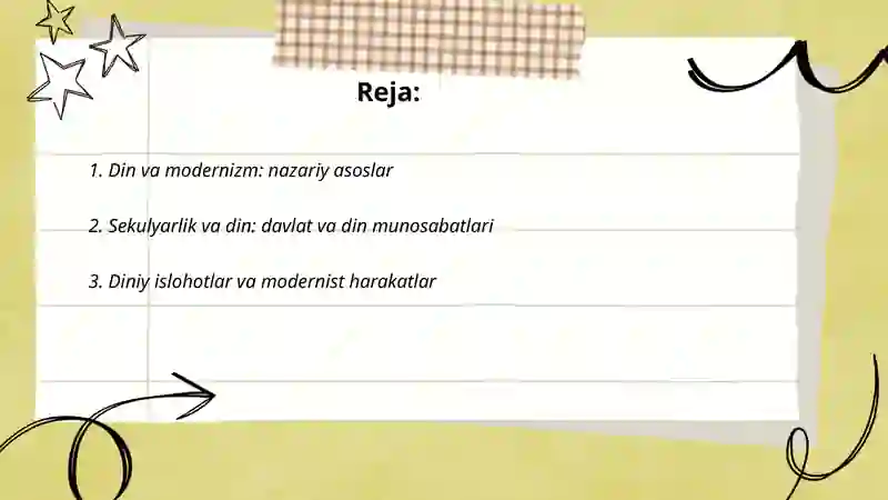 Din va modernizm 2