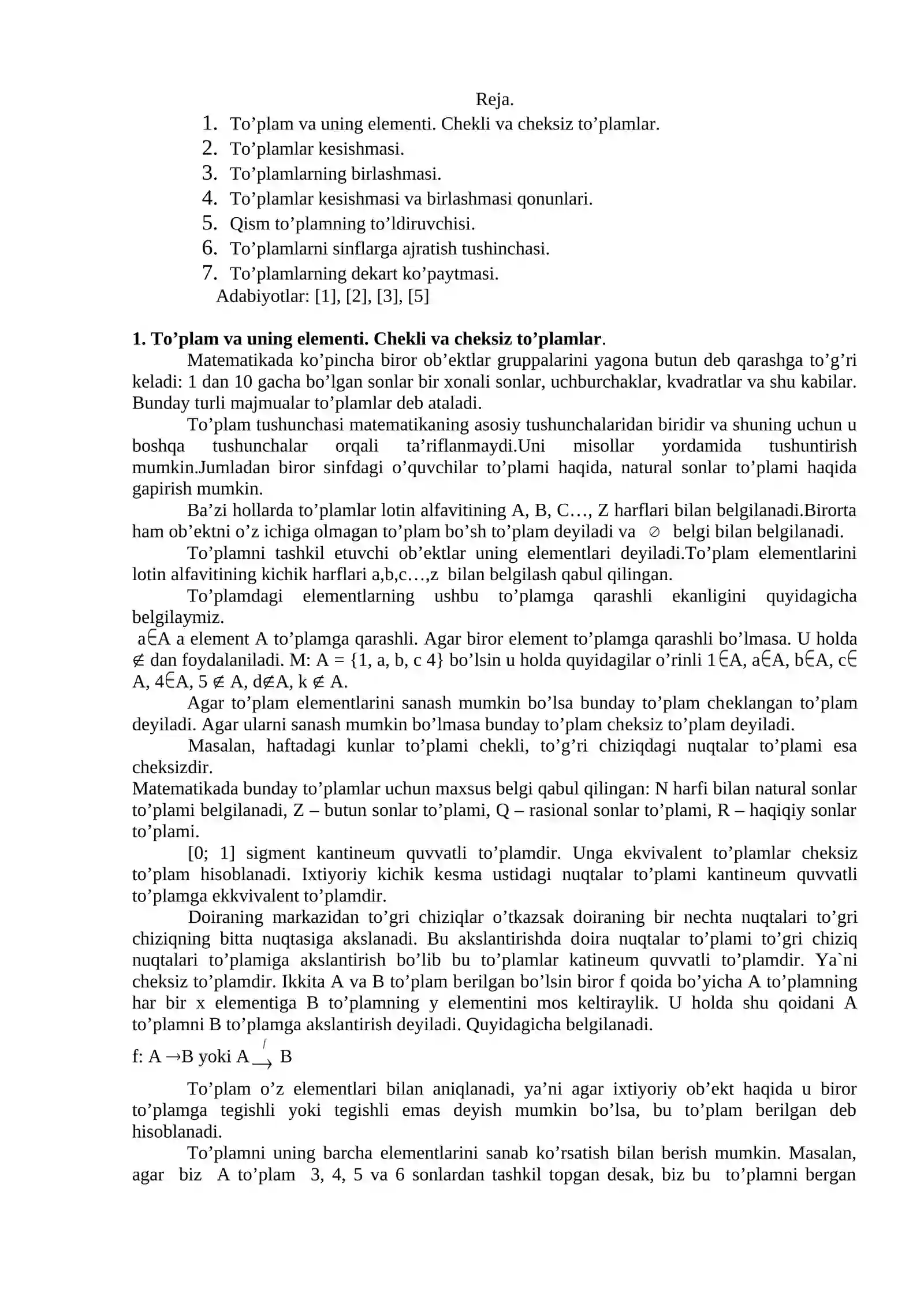 TO’PLAMLAR VA ULAR USTIDA AMALLAR 2