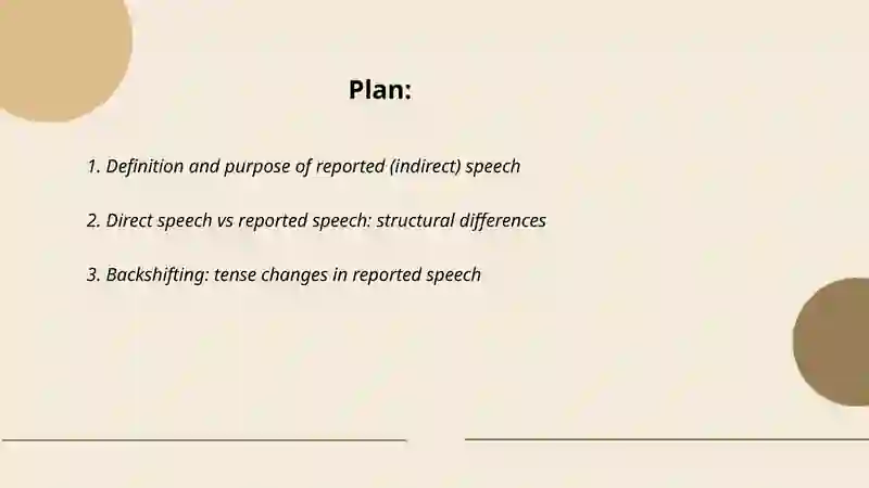 Reported Speech 2