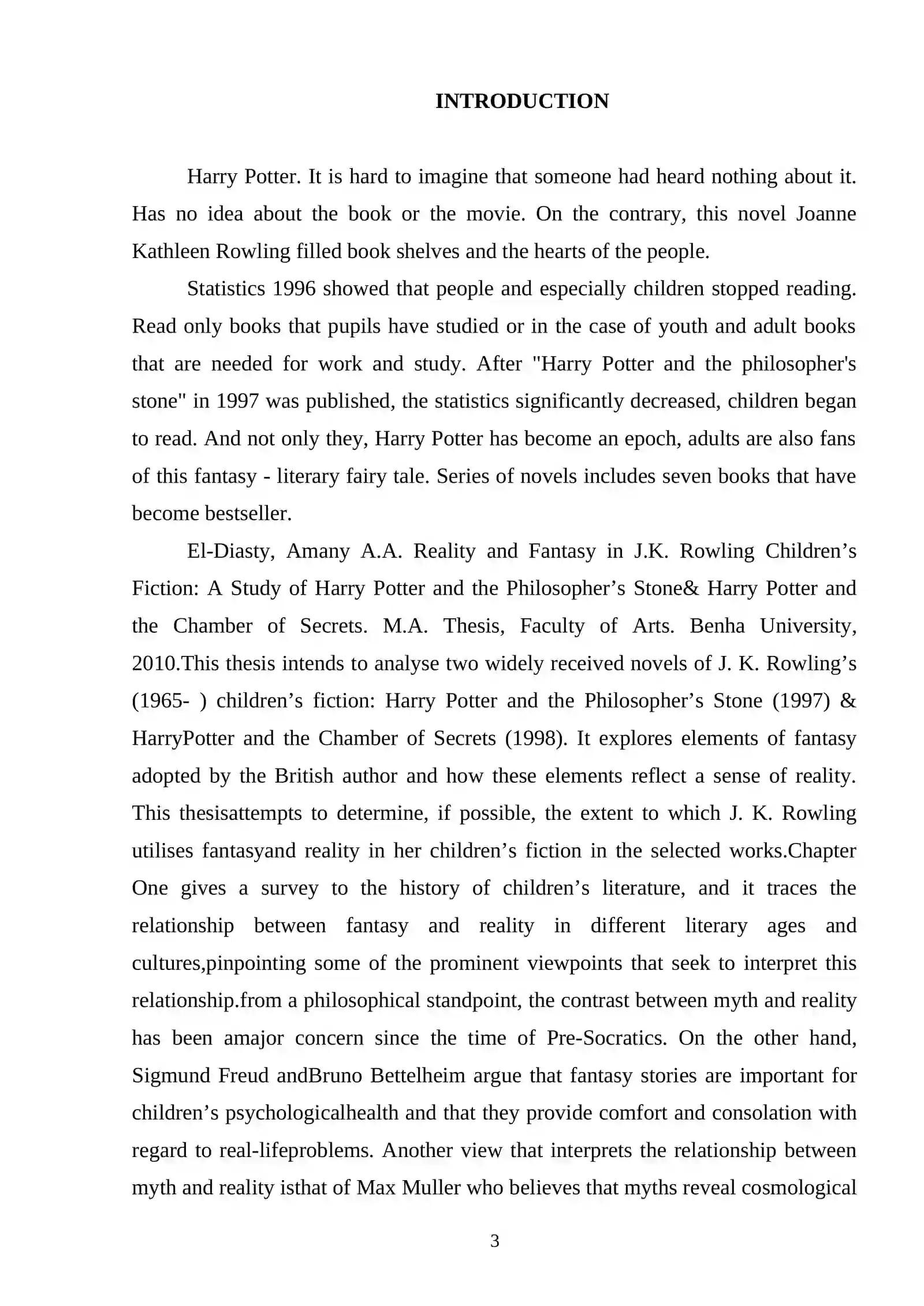 J.K.ROWLING: HARRY POTTER SUMMARY AND ANALYSIS 2