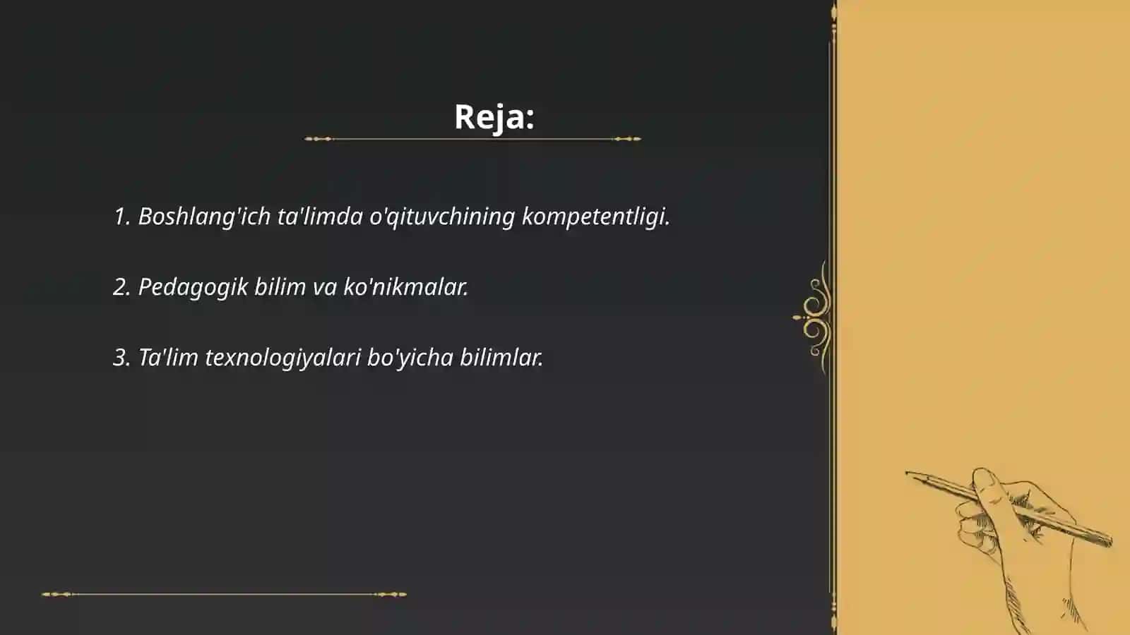 Boshlangʻich talim oʻqituvchisining kompetentligi vazifalari 2