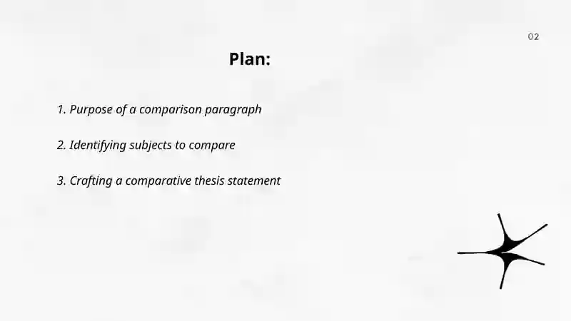 Writing a comparison paragraph 2