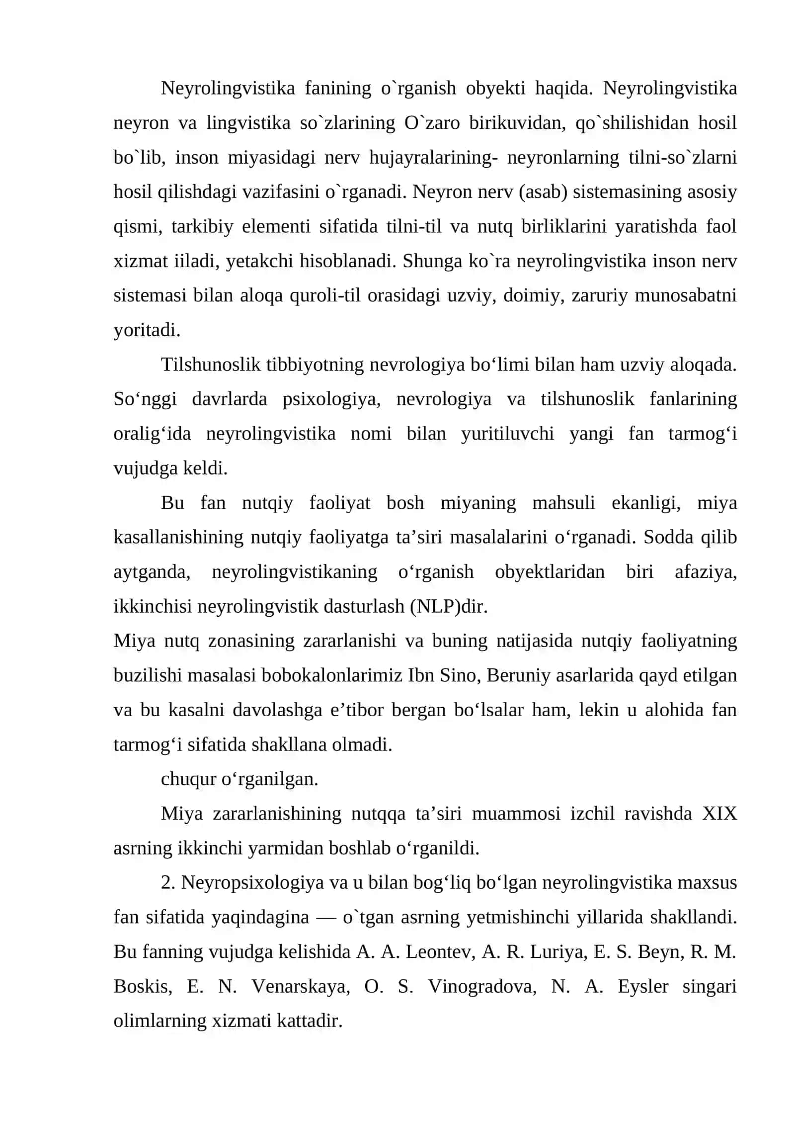 NEYROLINGVISTIK DASTURLASH TEXNOLOGIYASI 2