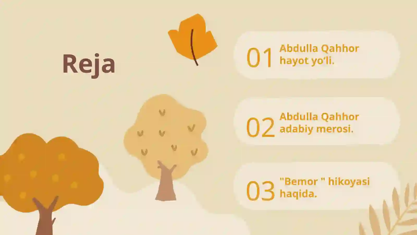 Abdulla Qahhor hayoti va ijodi. "Bemor " hikoyasi haqida 2