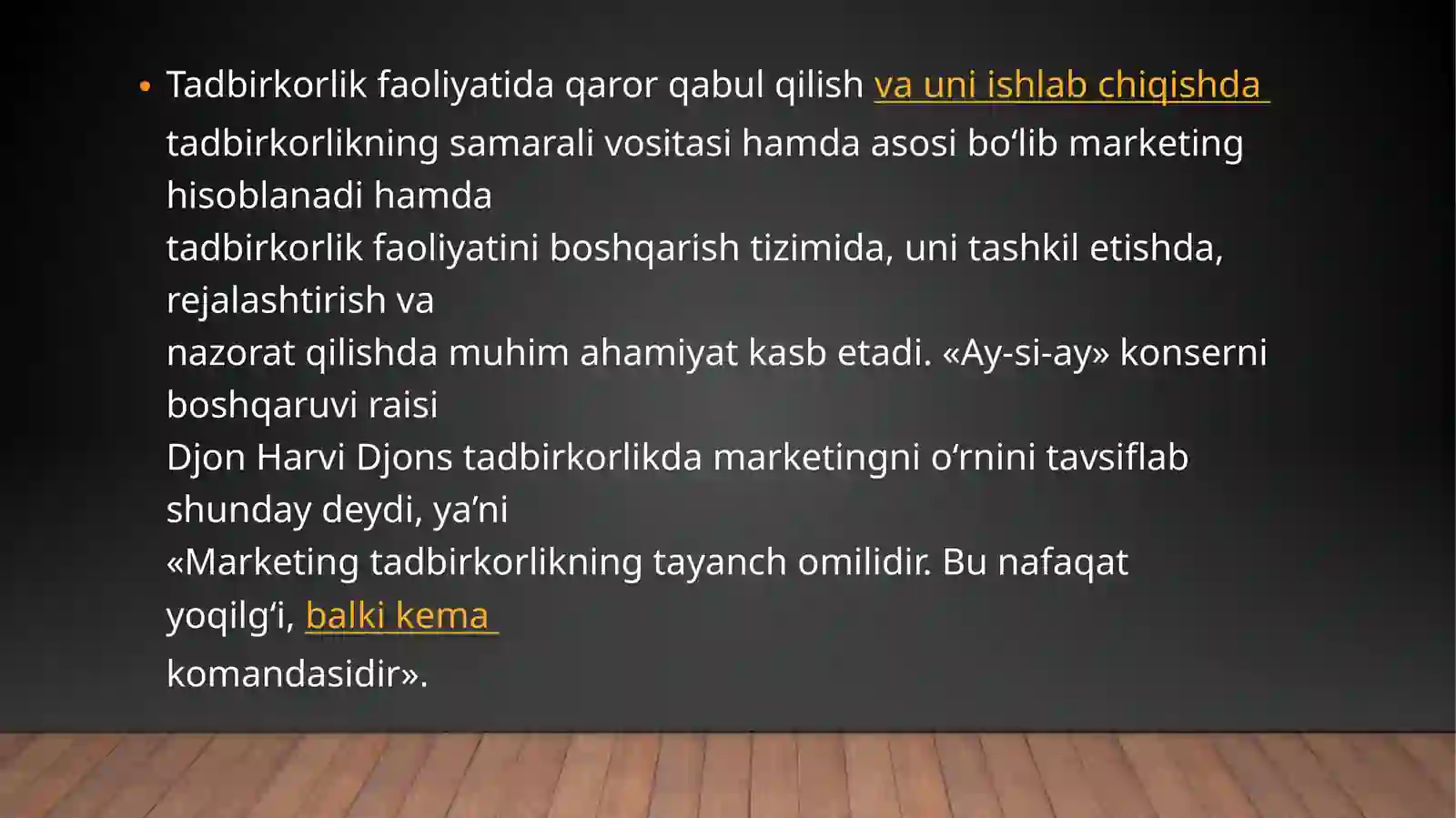Marketing mohiyati 2