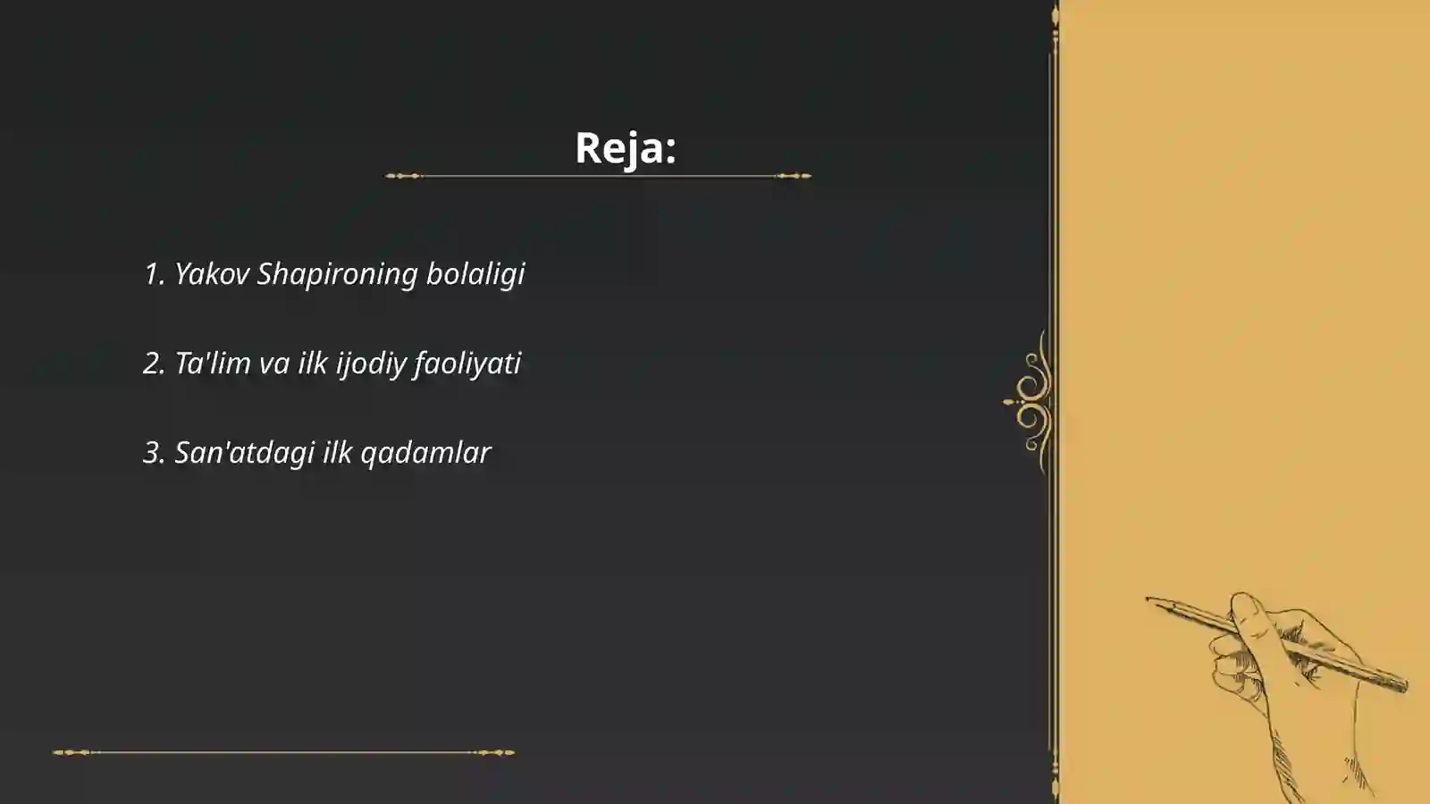 Yakov Shapiro hayoti va yasagan haykallari 2
