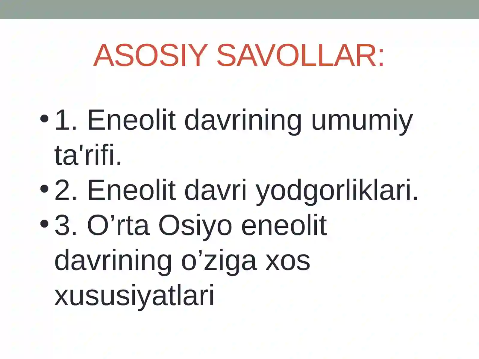 Eneolit davri 2