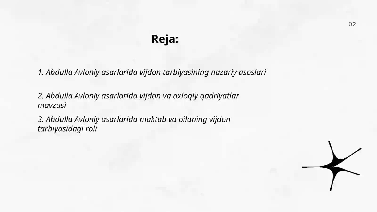 Abdulla Avloniy asarlarida vijdon tarbiyasi masalalari 2