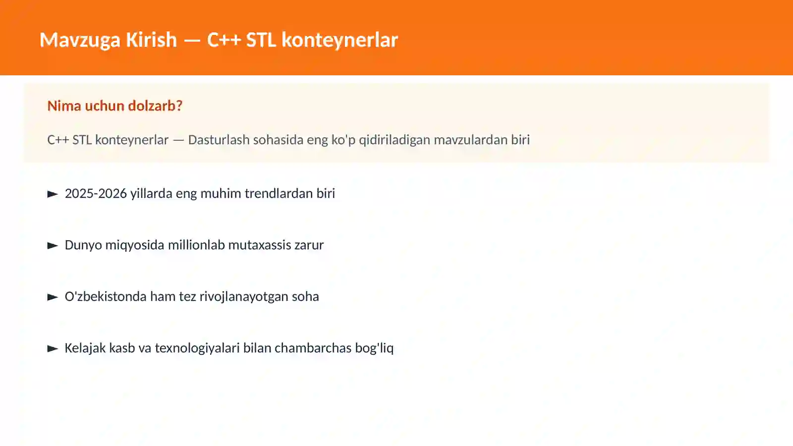 C++ STL konteynerlar 2