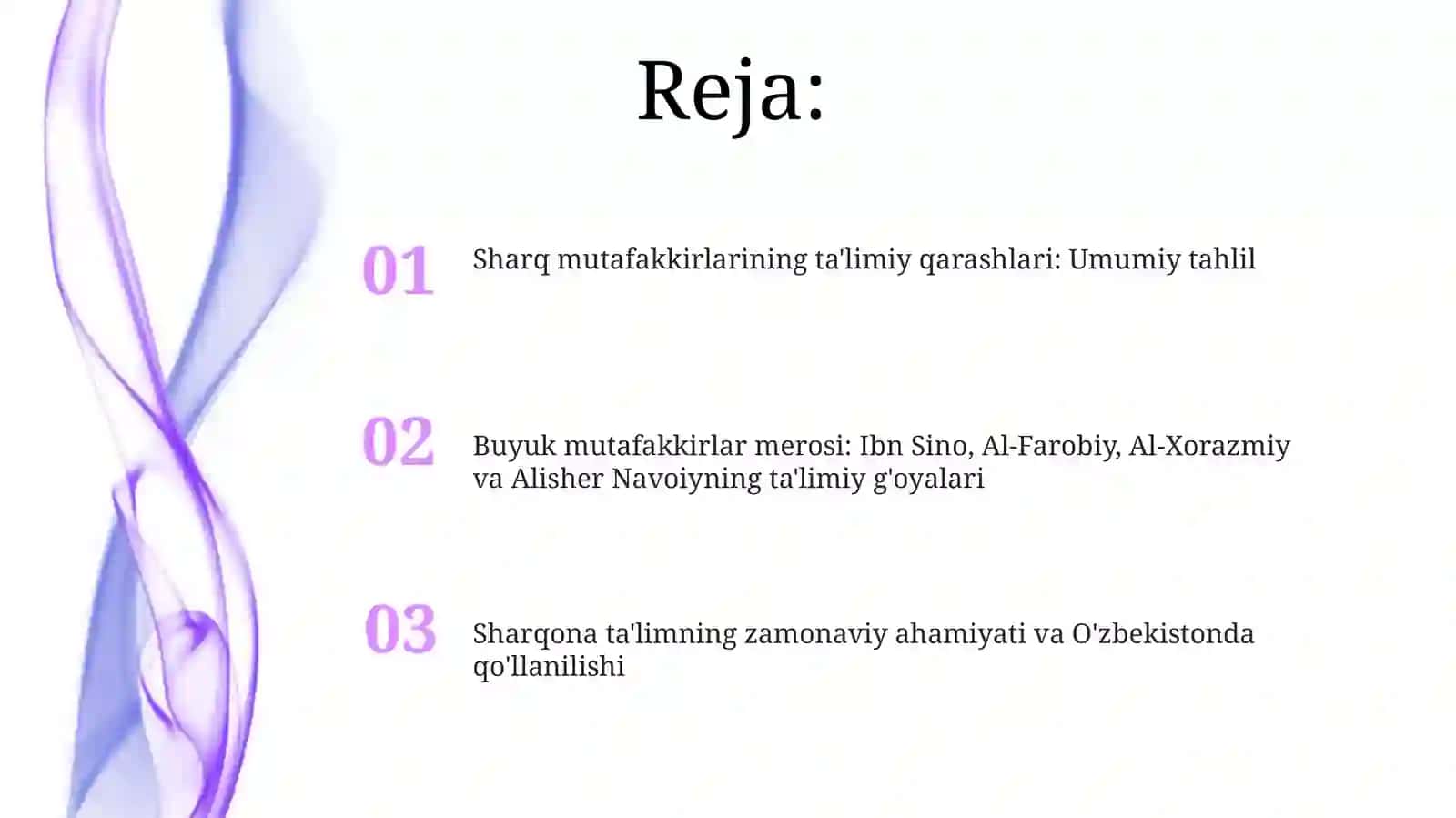 Sharqmutafakkirlaritalimvatarbiyatoʻgʻrisidagiqarashlari 2