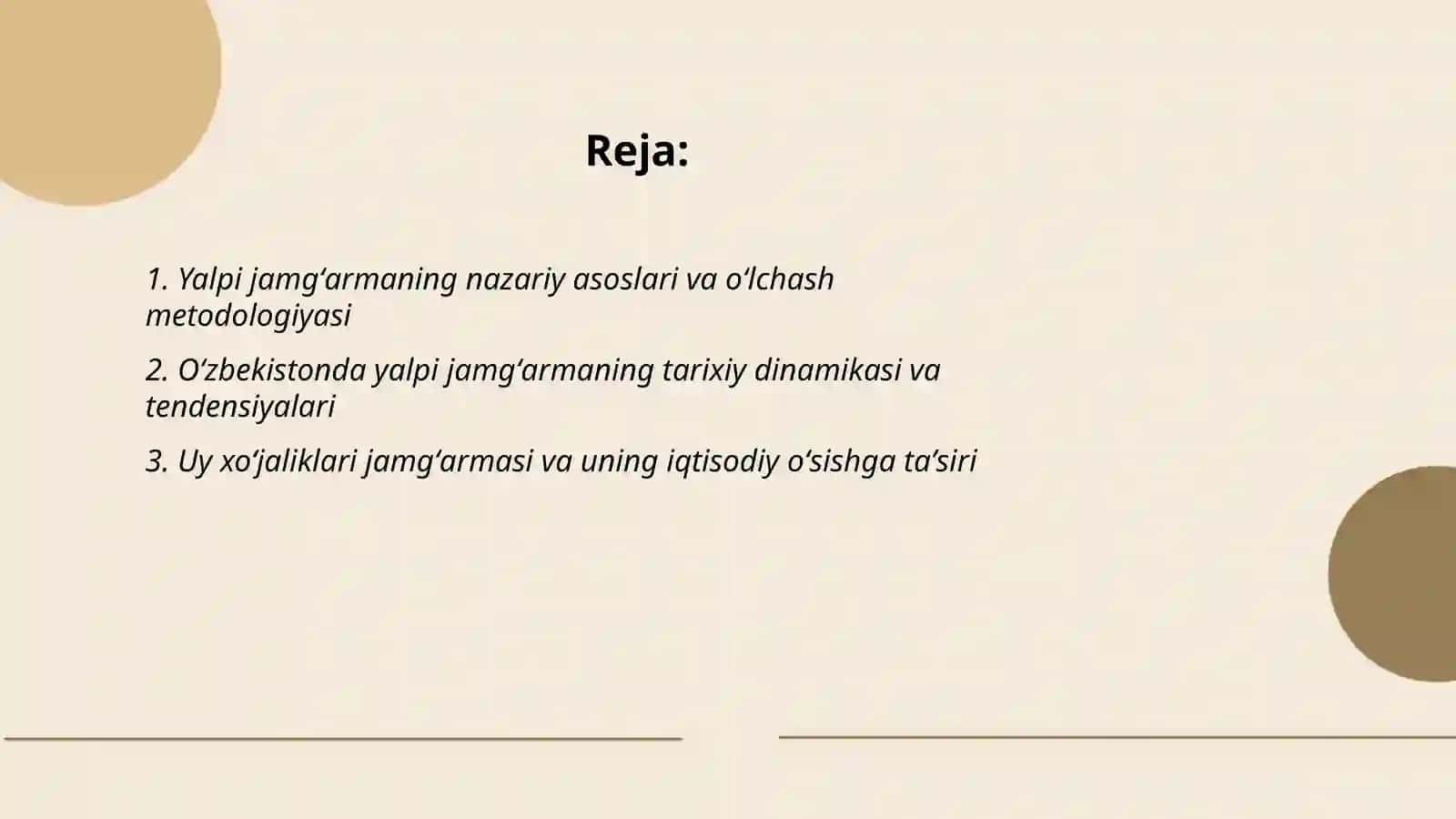 Yalpi jamgarma va uning iqtisodiy oʻsishga ta'siri: Oʻzbekiston tajribasi 2