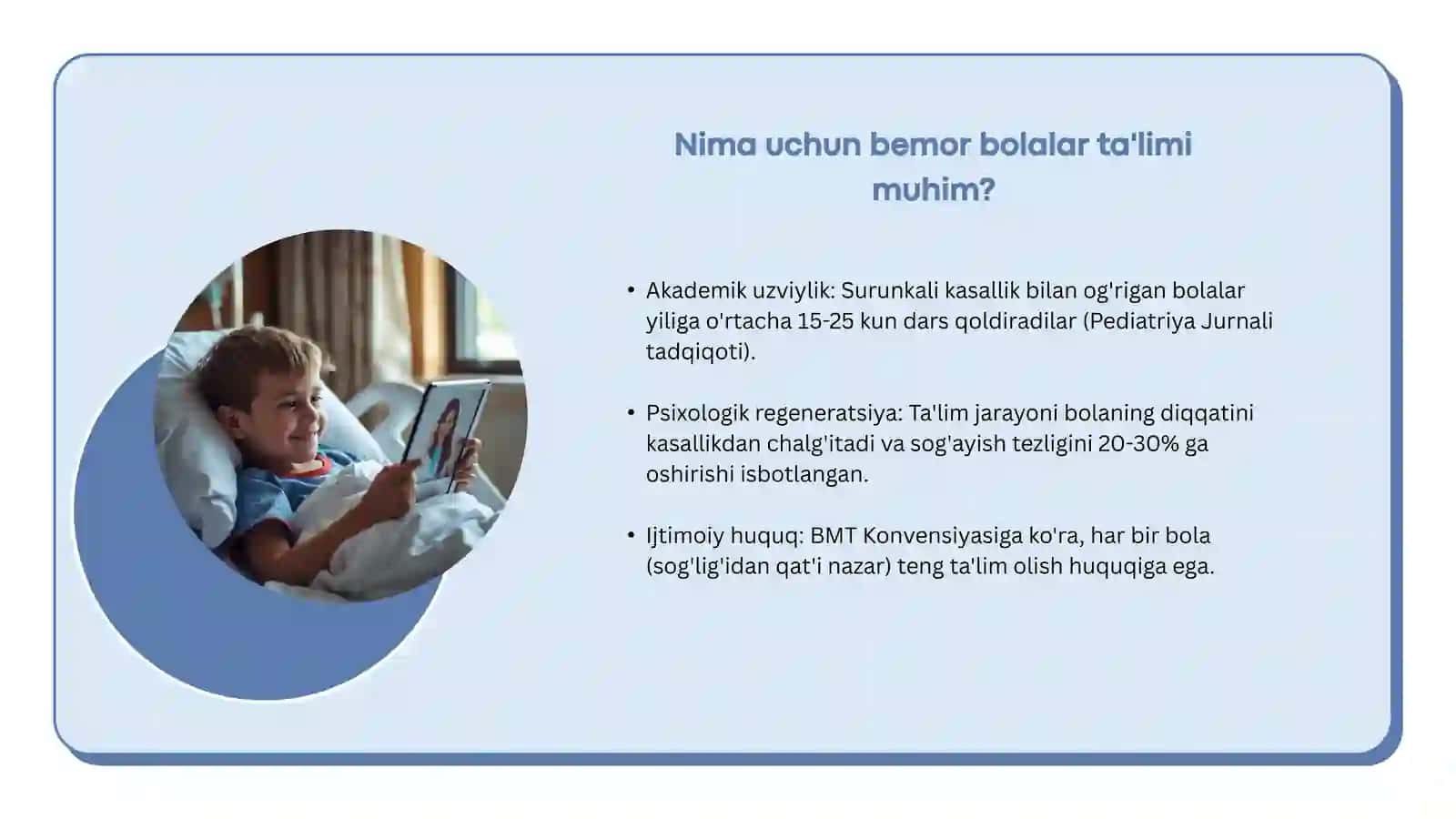 Bemor bolalar ta’lim tizimida pedagogik ishlarni tashkil etishning   tashkiliy, huquqiy, uslubiy va amaliy yordam ko‘rsatish usullari. 2