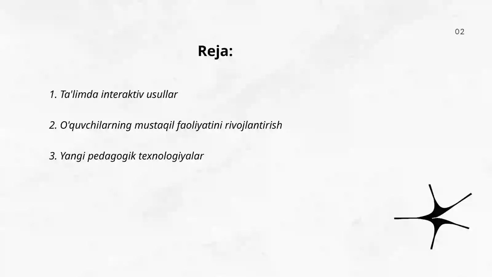 Ta'limda interaktiv usullar 2