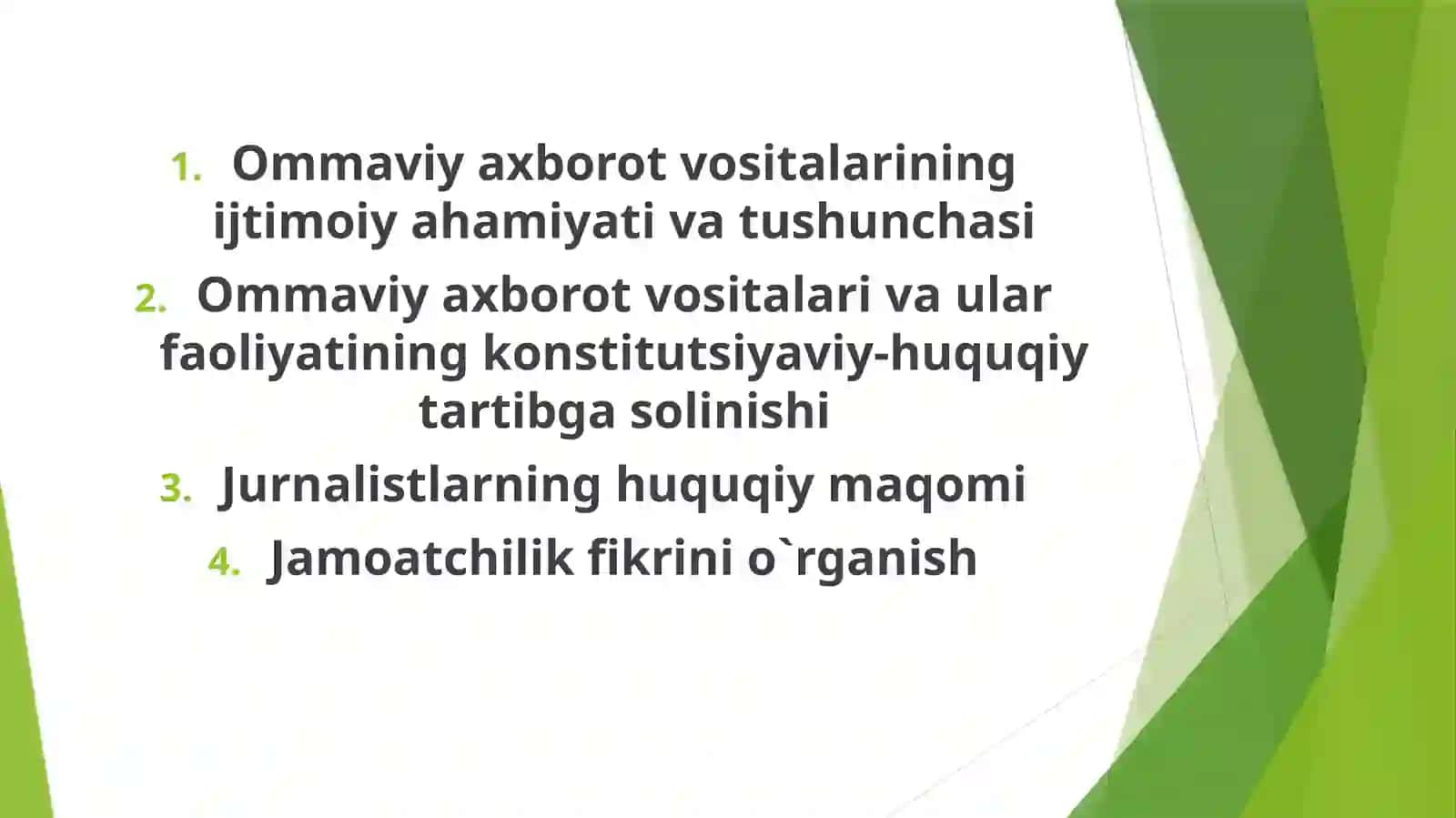 Ommaviy axborot vositalari 2