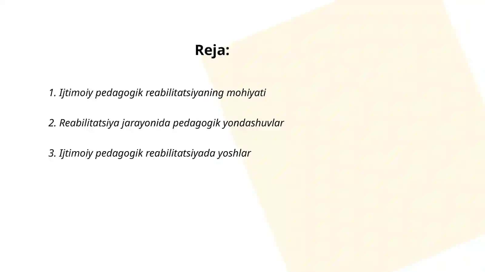Ijtimoiy pedagogik reabilitatsiya 2