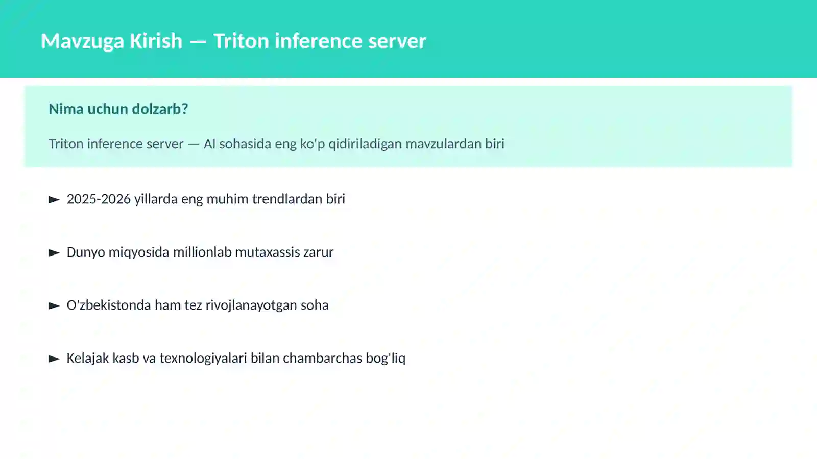 Triton inference server 2