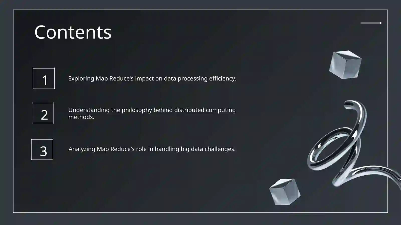 Map Reduce philosophy 2