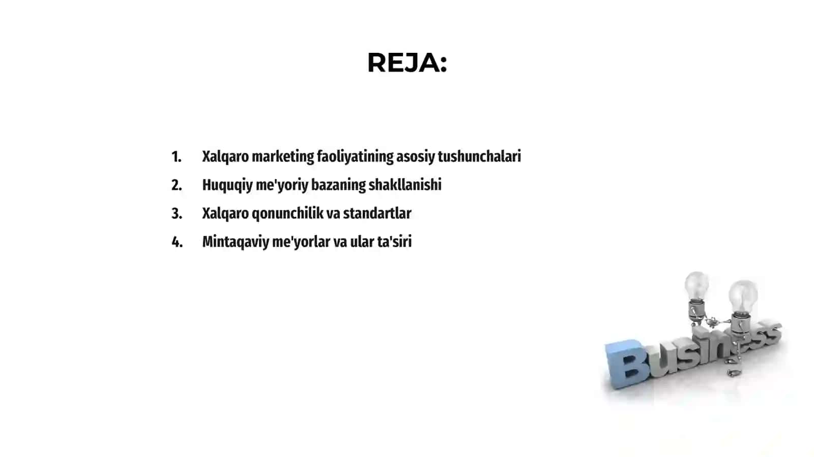 Xalqaro marketing faoliyatida huquqiy me'yoriy cheklovlar 2